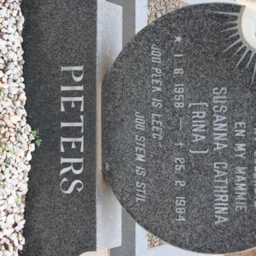 PIETERS Susanna Catharina 1958-1984