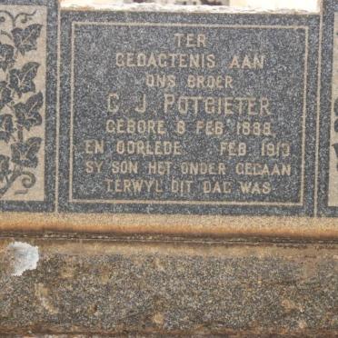 POTGIETER C.J. 1888-1913