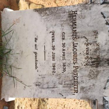 POTGIETER Hermanus Jacobus 1870-1902