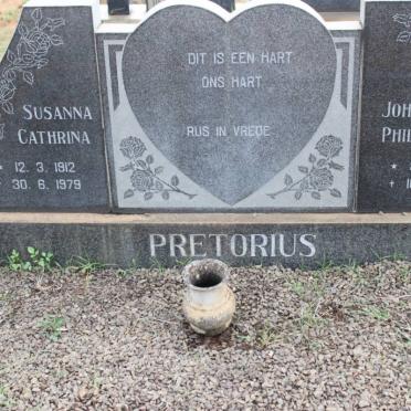 PRETORIUS Johan Phillip 1898-1978 &amp; Susanna Cathrina 1912-1978