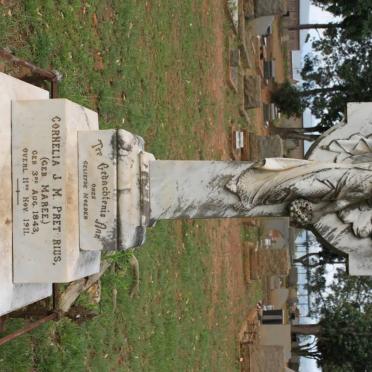 PRETORIUS Cornelia J.M. nee MAREE 1843-1911