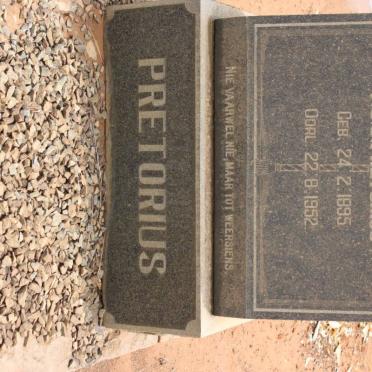 PRETORIUS P.S.G. 1895-1952