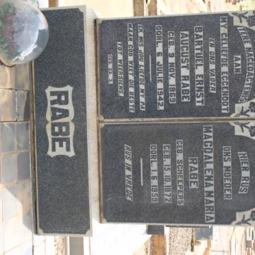 RABE Bartuel Ernst August 1869-1942 &amp; Magdalena Maria SCHEEPERS 1872-1959