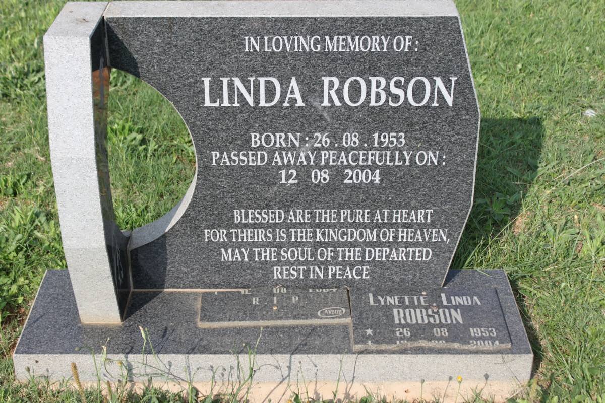 ROBSON Lynette Linda 1953-2004