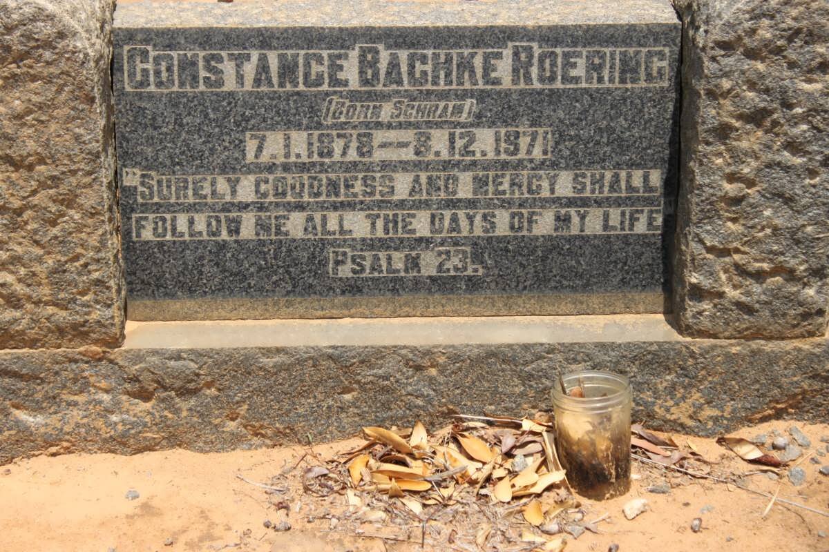 ROERING Constance Bachke nee SCHRAM 1878-1971