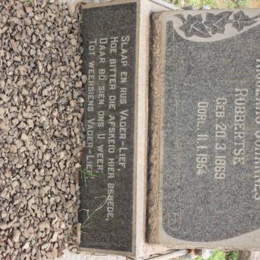 ROBBERTSE Nicolaas Johannes 1869-1954