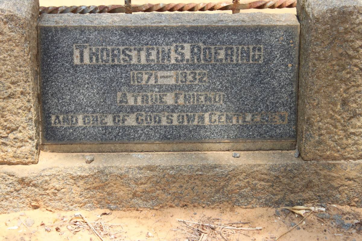 ROERING Thorstein S. 1871-1932