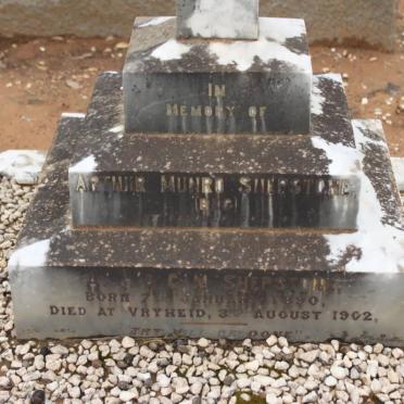 SHEPSTONE Arthur Munro 1890-1901