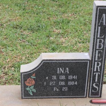 SLABBERT Ina 1941-1994