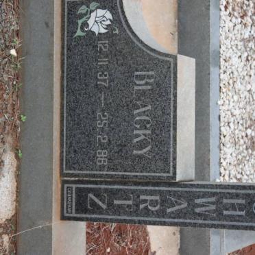 SCHWARTZ Blacky 1937-1986