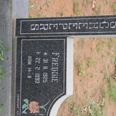 SCHEEPERS Freddie 1925-1993