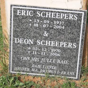 SCHEEPERS Eric 1937-2004 :: SCHEEPERS Deon 1970-2006