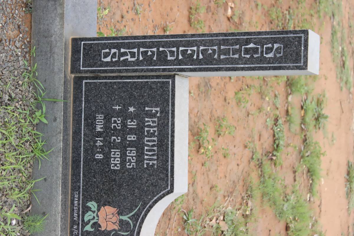 SCHEEPERS Freddie 1925-1993