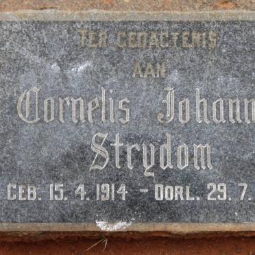 STRYDOM Cornelis Johannes 1914-1978
