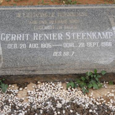 STEENKAMP Gerrit Renier 1905-1966