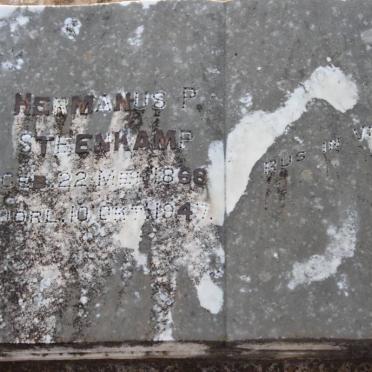 STEENKAMP Hermanus P. 1868-1947