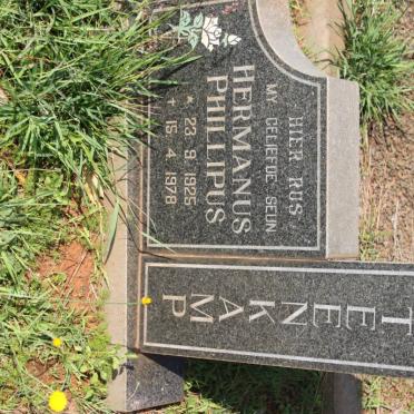 STEENKAMP Hermanus Phillipus 1925-1978