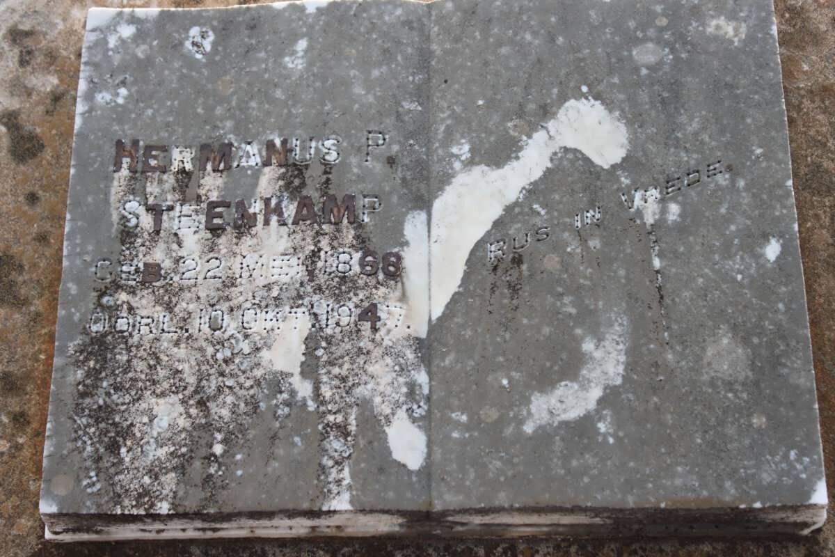 STEENKAMP Hermanus P. 1868-1947