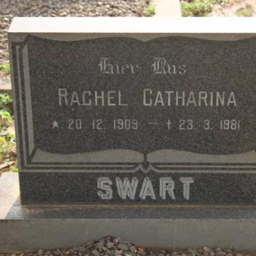 SWART Rachel Catharina 1909-1981