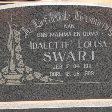 SWART Idalette Louisa 1911-1989