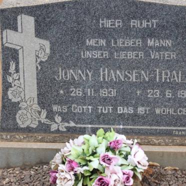 TRALAU Jonny, Hansen 1931-1978