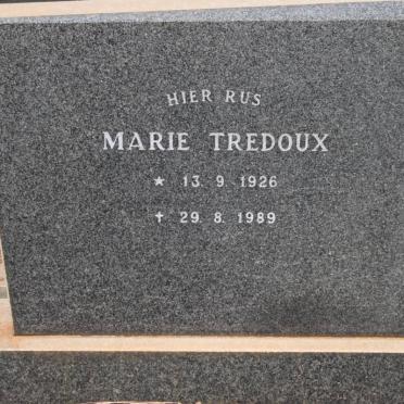 TREDOUX Marie 1926-1989