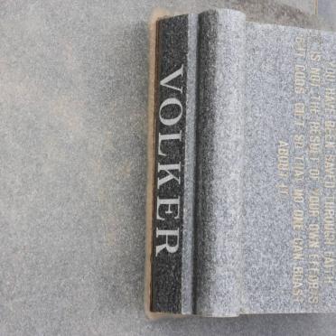 VOLKER Otto August Christoph 1901-1983