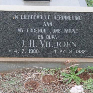 VILJOEN J.H. 1900-1988