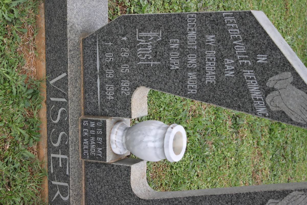 VISSER Ernst 1932-1994