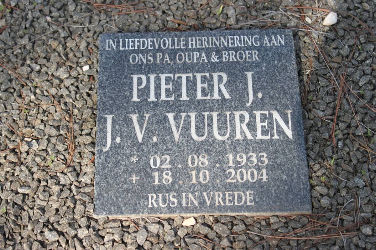 VUUREN Pieter J., J.V. 1933-2004