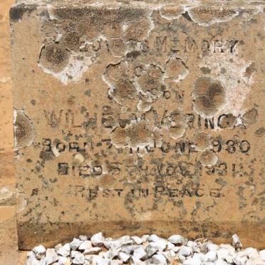 VERINGA Wilhelm 1930-1931