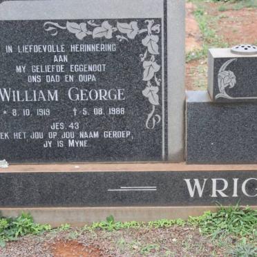 WRIGHT William George 1919-1988