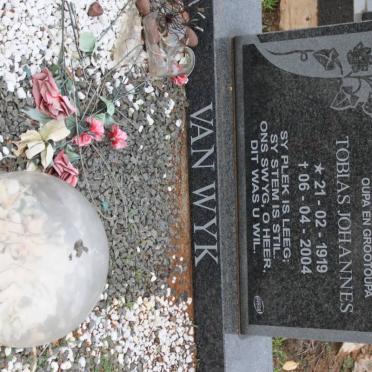 WYK Tobias Johannes, van 1919-2004