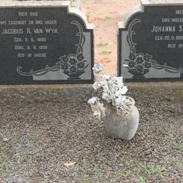 WYK Jacobus R., van 1892-1958 &amp; Johanna S.J. 1896-1981