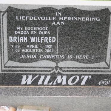 WILMOT Brian Wilfred 1921-2001