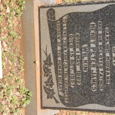 WILKEN Henry Peter James 1888-1957