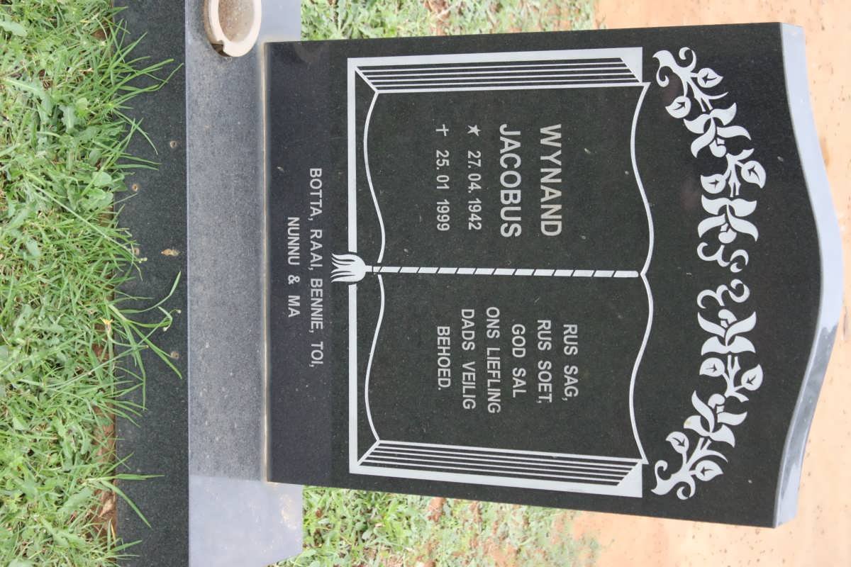 NEL Wynand Jacobus 1942-1999