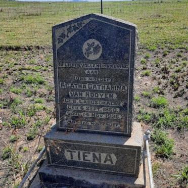 ROOYEN Agatha Catharina, van nee LABUSCHAGNE 1863-1936