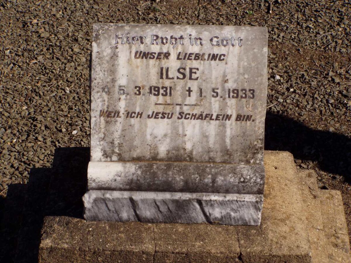 VOLKER Ilse 1931-1933