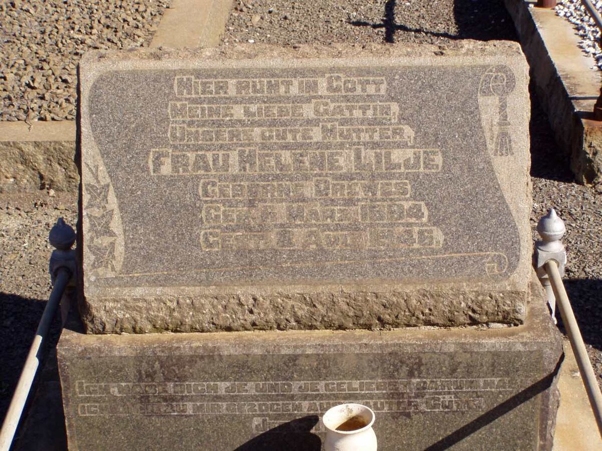 LILJE Helene nee DREWES 1894-1946