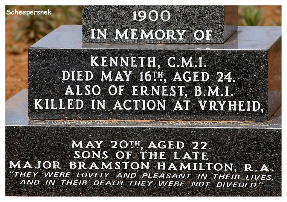 HAMILTON Kenneth -1900 :: HAMILTON Ernest- 1900