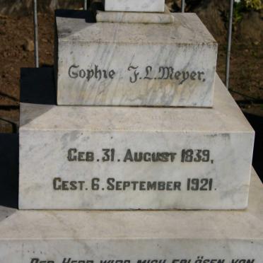 MEYER Cophie J.L. 1839-1921