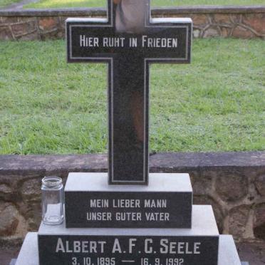SEELE Albert A.F.C. 1895-1992
