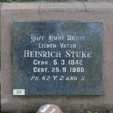 STUKE Heinrich 1842-1900