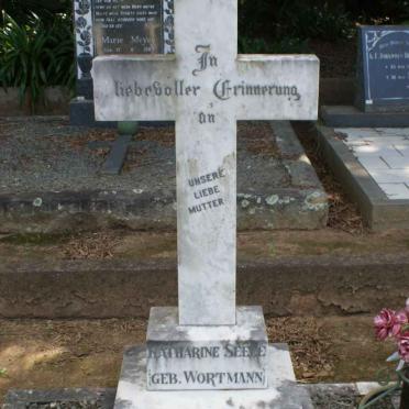 SEELE Carl 1859-1945 &amp; Katharine WORTMANN 1866-1953 