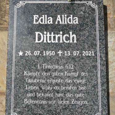 DITTRICH Edla Alida 1950-2021