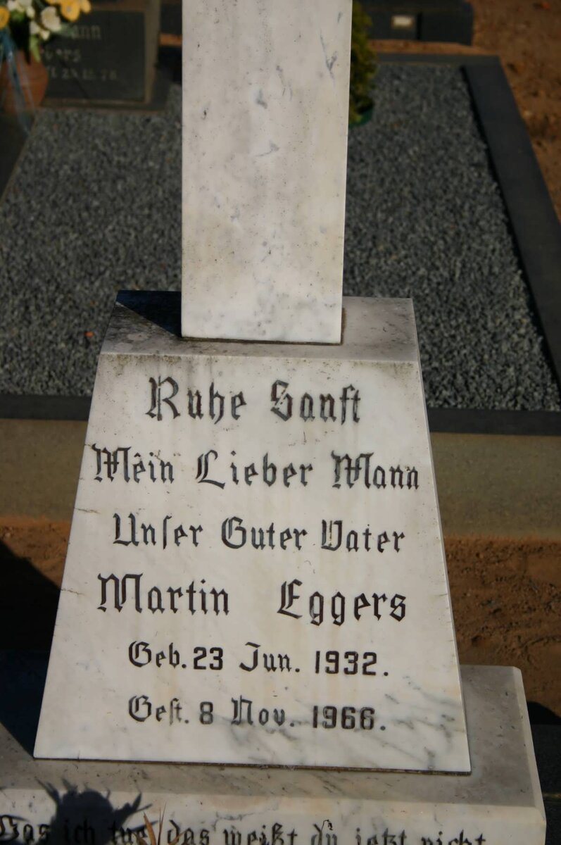 EGGERS Martin 1932-1966