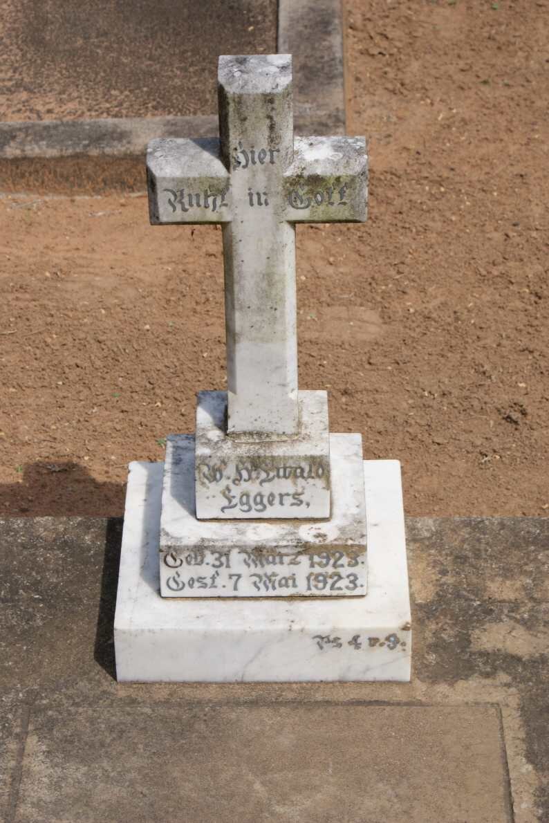 EGGERS W.H. Ewald 1923-1923