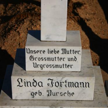 FORTMANN Linda nee PURSCHE 1891-1978