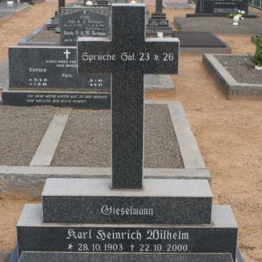 GIESELMANN Karl Heinrich Wilhelm 1903-2000